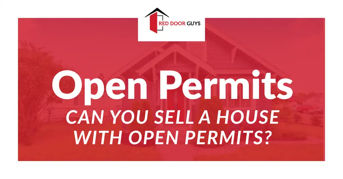 can you sell a house with open permits
